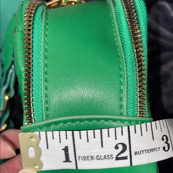 Marc Jacobs Green Quilted Women's Bag Purse Cross Body - Picture 13 of 16